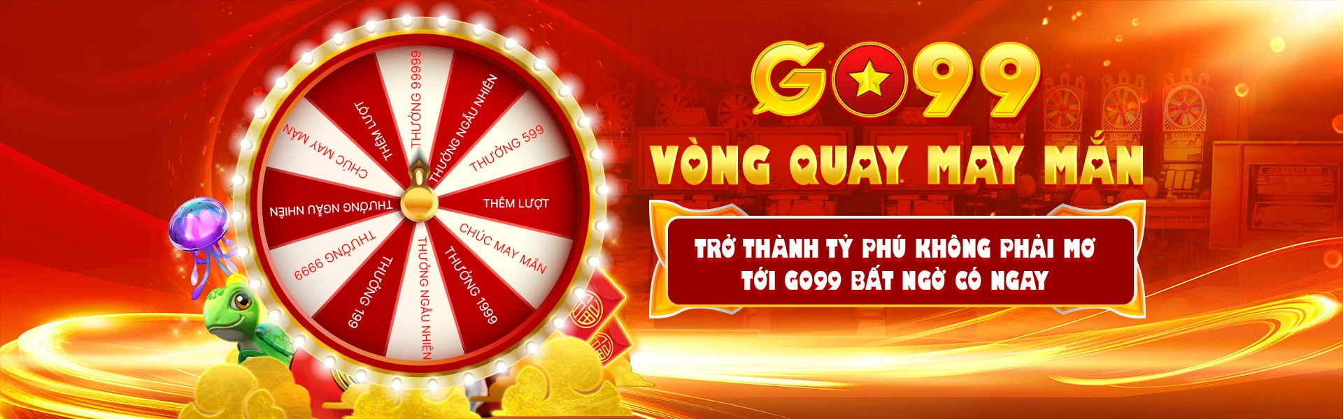 vòng quay may mắn go99